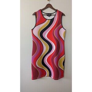 Lesley Evers Wild Wave Dress XL